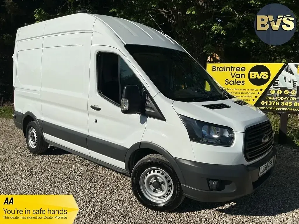 Used Ford Transit 130 HP (95 kW) 2019 White Van