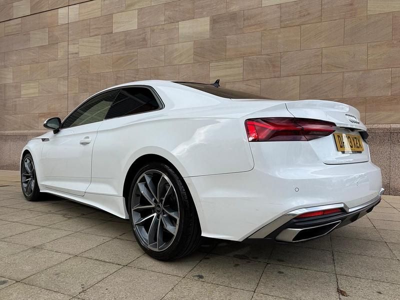 Used Audi A5 S-Line 2023 White Coupe