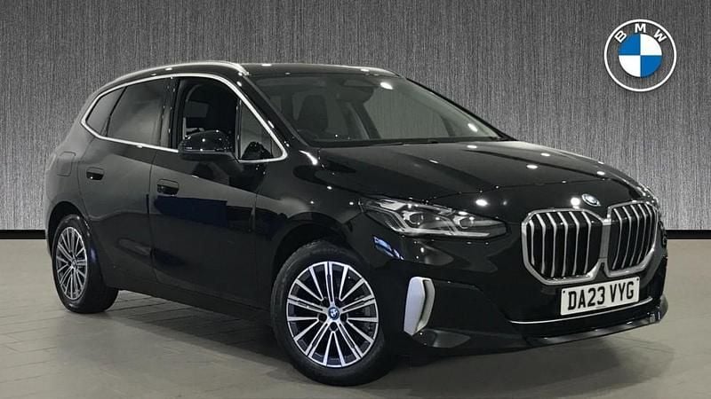 Black Used 2023 BMW 225 Active Tourer Luxury Line MPV | £25,999 (Fair price) - Image 1/4