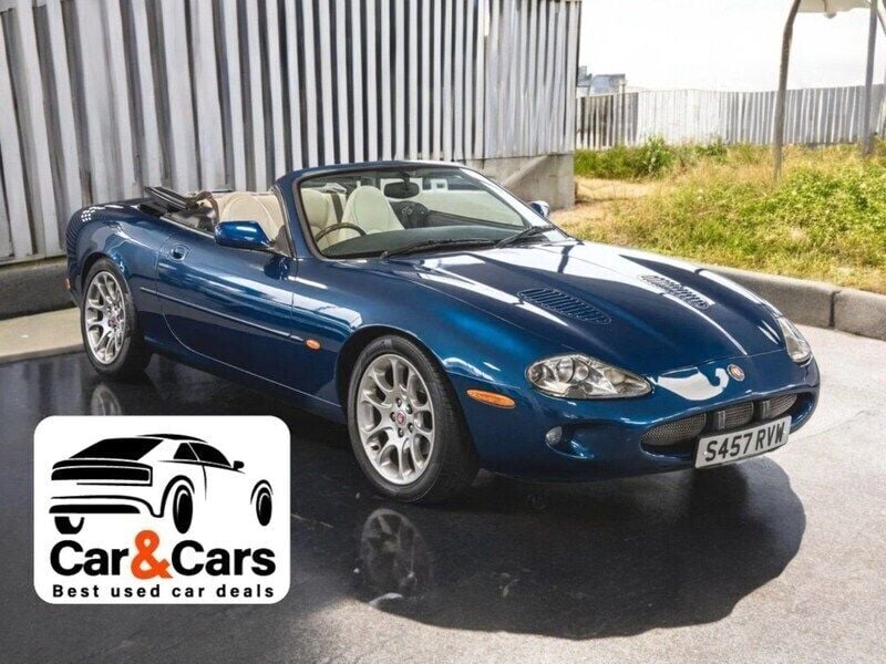 Blue Used 1998 Jaguar XKR Supercharged Cabriolet | £7,000 (Good price) - Image 1/4