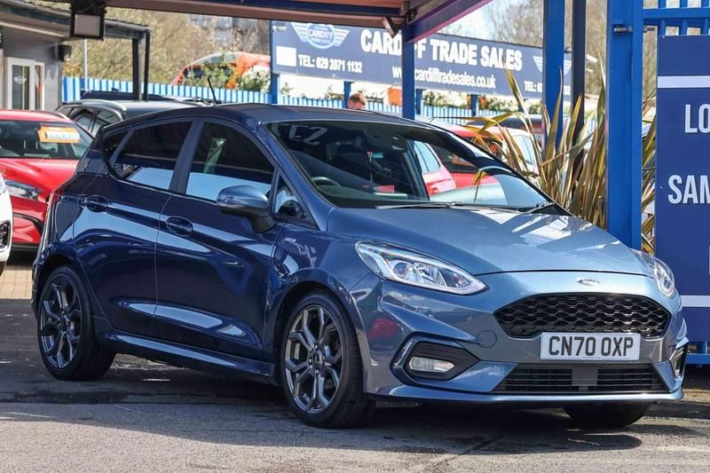 Used Ford Fiesta ST-Line 2020 Blue Hatchback