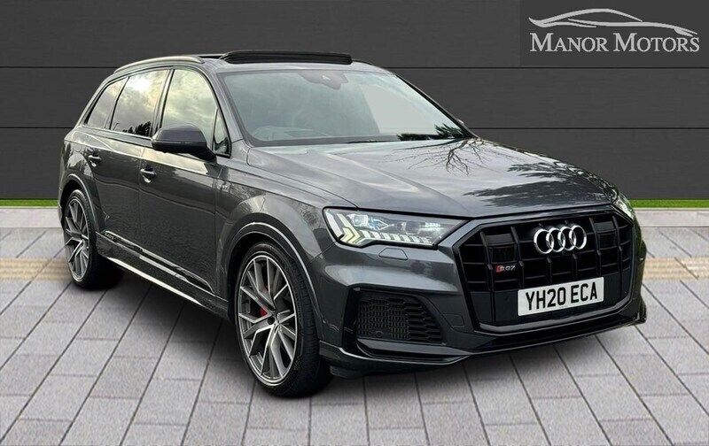 Grey Used 2020 Audi SQ7 Advanced SUV | £47,995 - Image 1/4
