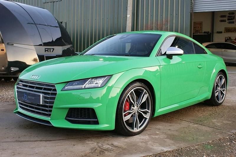 Used Audi TTS Sport 310 HP (228 kW) 2016 Green Coupe