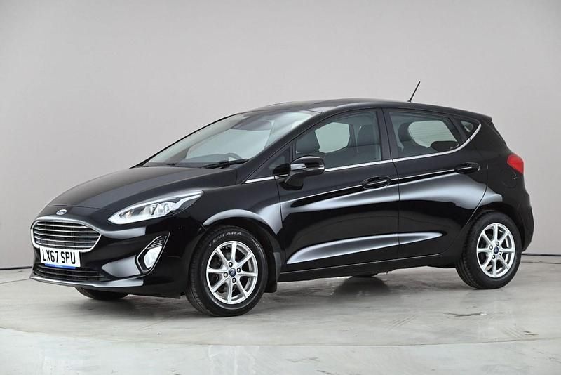 Used Ford Fiesta Zetec 2017 Black Hatchback