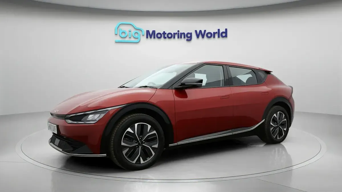 Begagnad Kia EV6 Air 167 kW (228 HK) 2022 Röd SUV