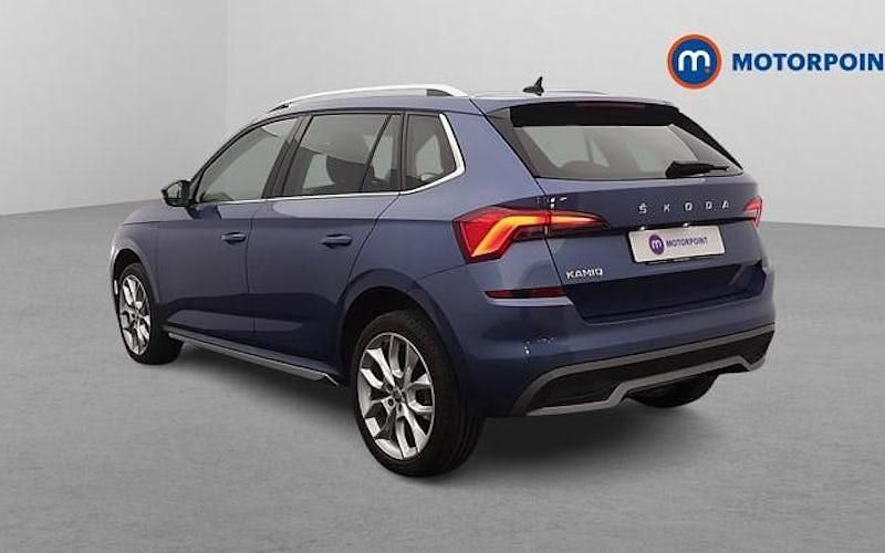 Used Skoda Kamiq SE L 116 HP (85 kW) 2020 Blue SUV