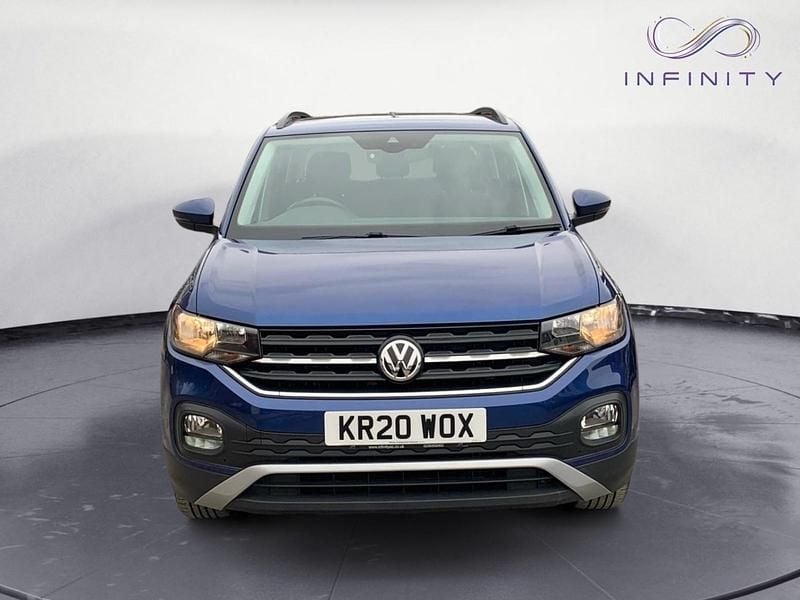 Used VW T-Cross SE 115 HP (84 kW) 2020 Blue SUV