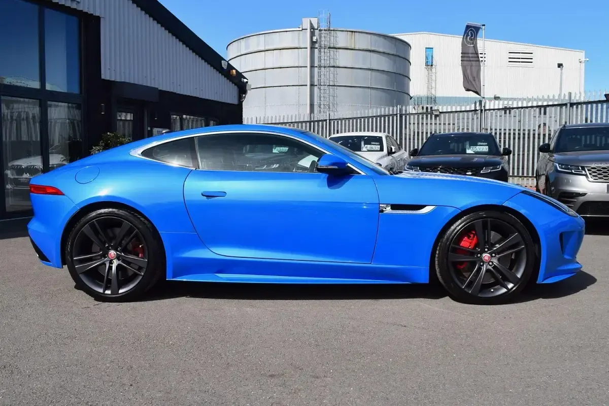 Used Jaguar F-Type S 380 HP (279 kW) 2016 Blue Coupe