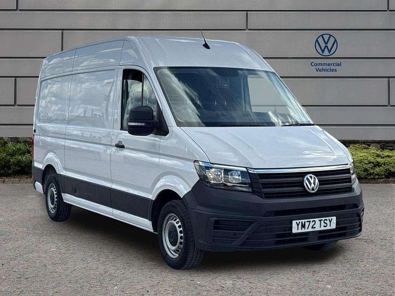 White Used 2023 VW Crafter Trendline Van | £32,378 - Image 1/4
