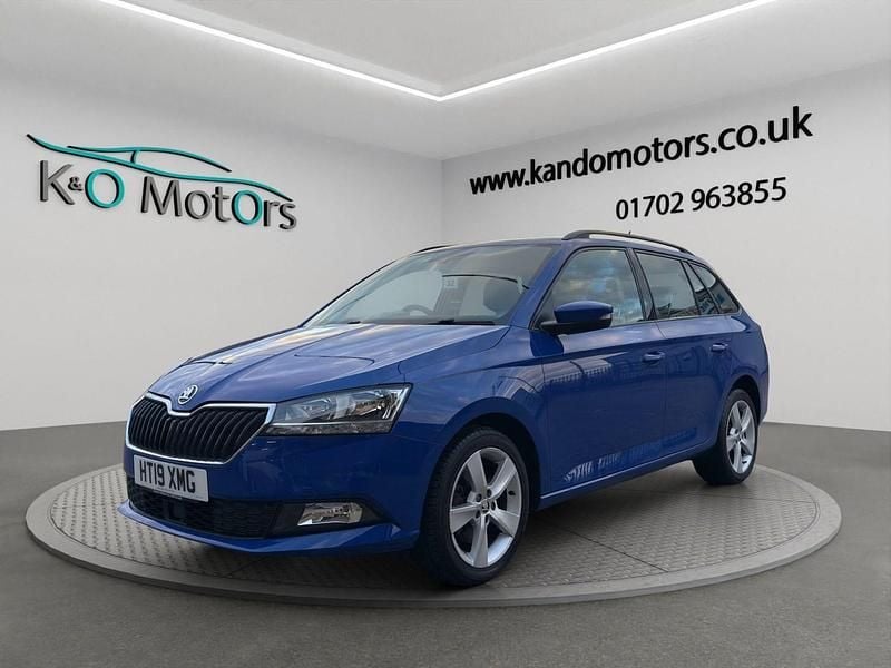 Used Skoda Fabia SE L 110 HP (80 kW) 2019 Blue Hatchback