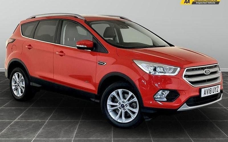 Red Used 2018 Ford Kuga Titanium SUV | £11,195 (Fair price) - Image 1/2