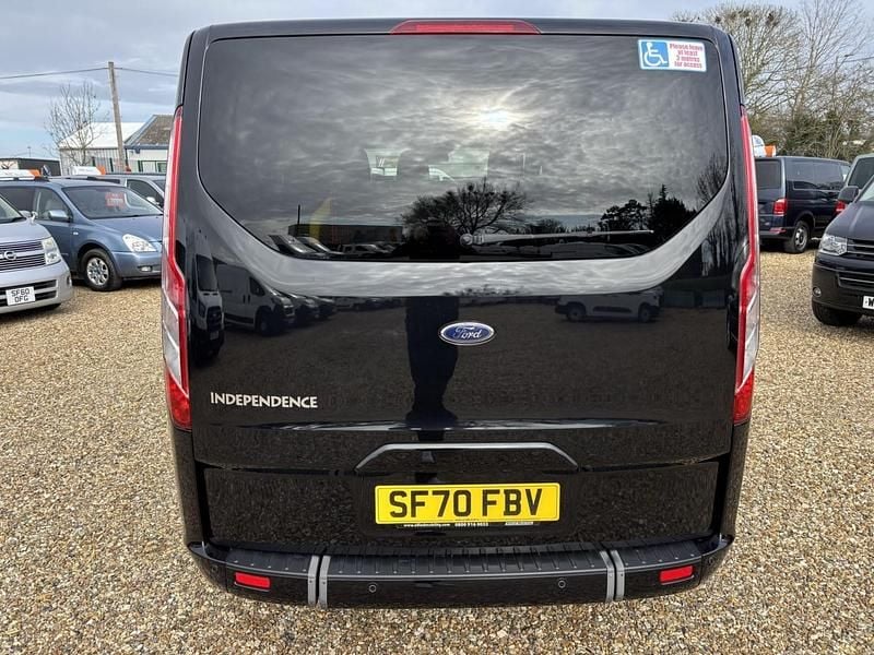 Used Ford Tourneo Custom Titanium 2021 Black Van