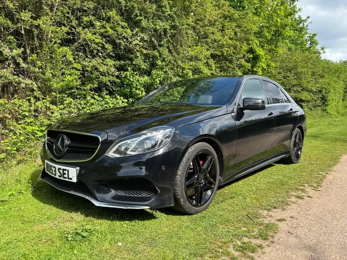 Used Mercedes E350 AMG 2013 Black Sedan