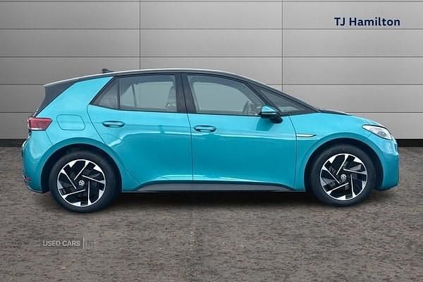 Used VW ID.3 Pro Performance 150 kW (204 HP) 2022 Turquoise Hatchback