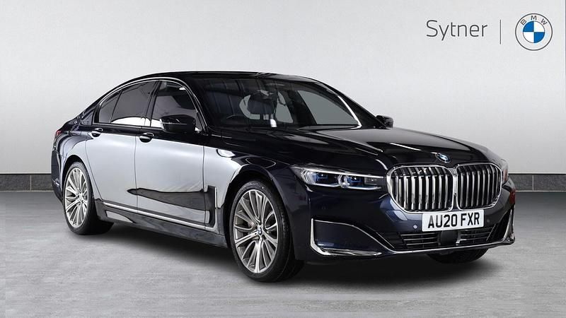 Blue Used 2020 BMW 745e Comfort Edition Sedan | £37,500 (Fair price) - Image 1/4