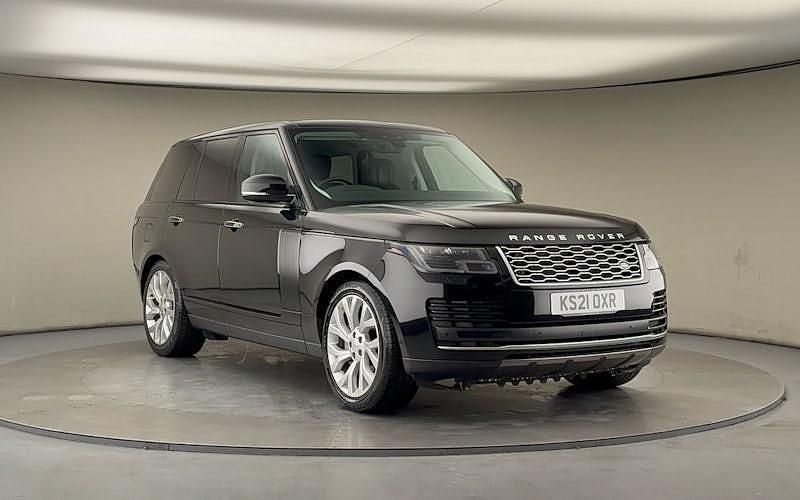 Used Land Rover Range Rover Vogue SE 300 HP (220 kW) 2021 Santorini black SUV