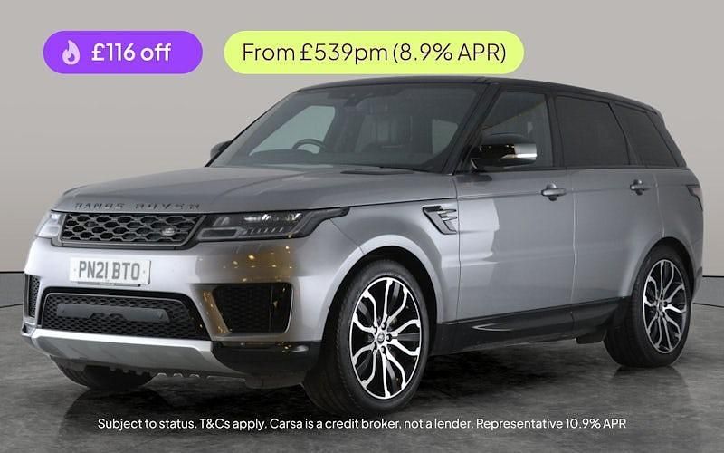 Grey Used 2021 Land Rover Range Rover Sport HSE SUV | £32,156 (Super price) - Image 1/3