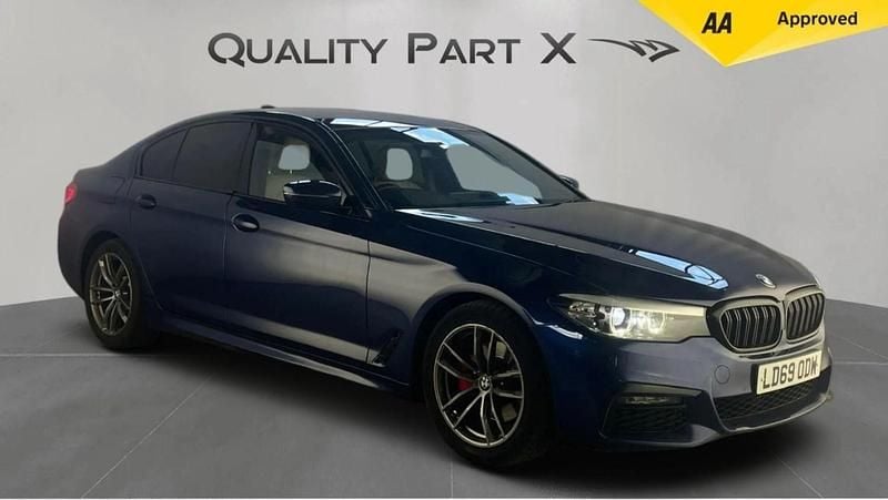 Blue Used 2019 BMW 520 M Sport Sedan | £14,099 (Super price) - Image 1/4