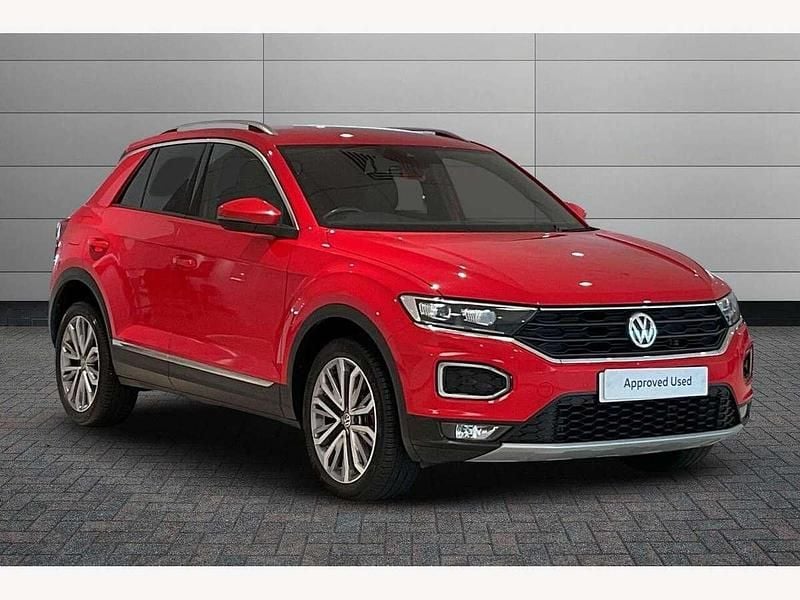 Red Used 2018 VW T-Roc SEL SUV | £12,990 (Fair price) - Image 1/4