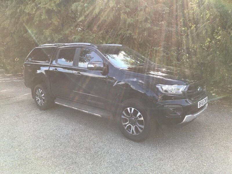 Black Used 2019 Ford Ranger Wildtrack Pickup | £15,495 (Good price) - Image 1/4