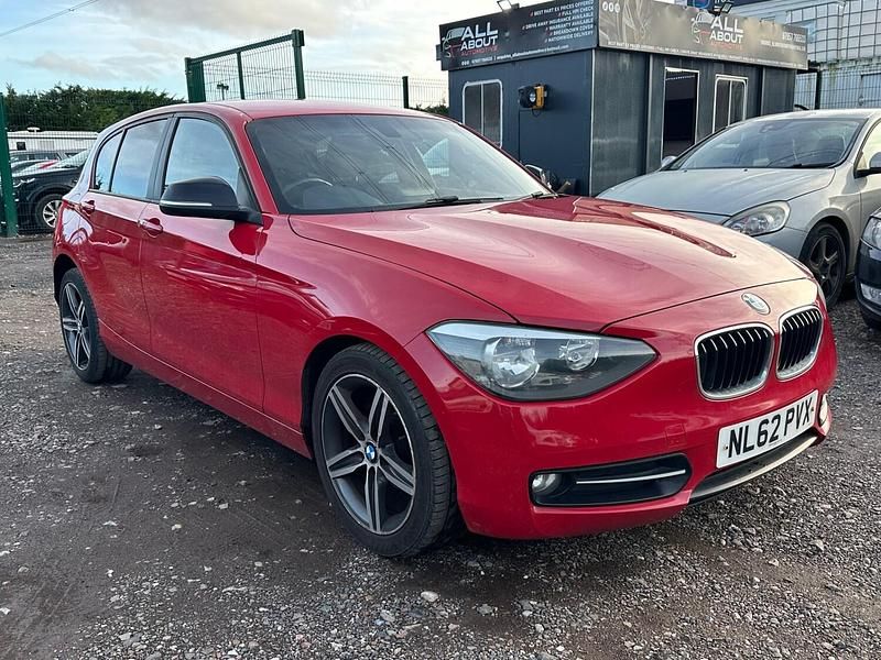 Red Used 2012 BMW 116 Sport Line Hatchback | £3,950 (Fair price) - Image 1/4