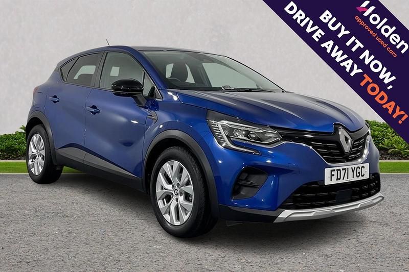 Blue Used 2022 Renault Captur Iconic SUV | £11,995 (Good price) - Image 1/1