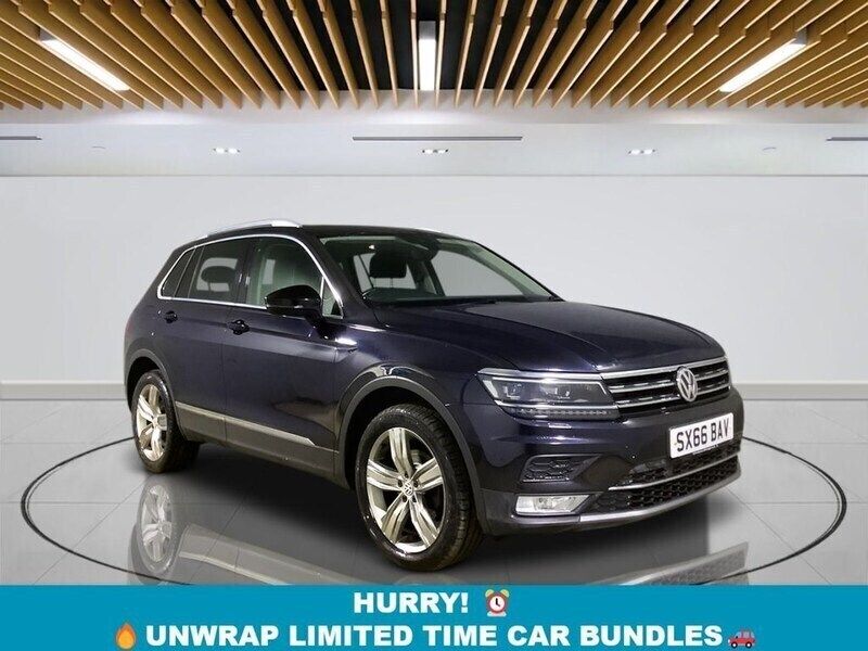 Black Used 2017 VW Tiguan SEL SUV | £14,999 (Fair price) - Image 1/3