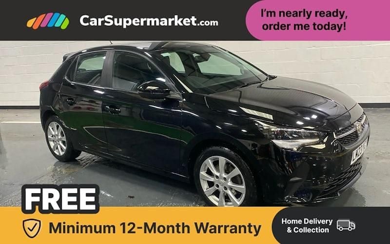 Used Vauxhall Corsa Design Edition 101 HP (74 kW) 2023 Black Hatchback