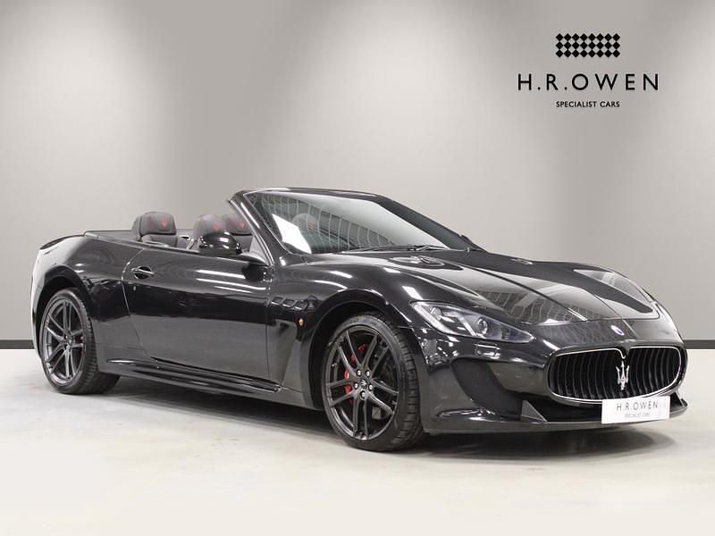 Black Used 2016 Maserati GranCabrio Cabriolet | £52,950 - Image 1/4