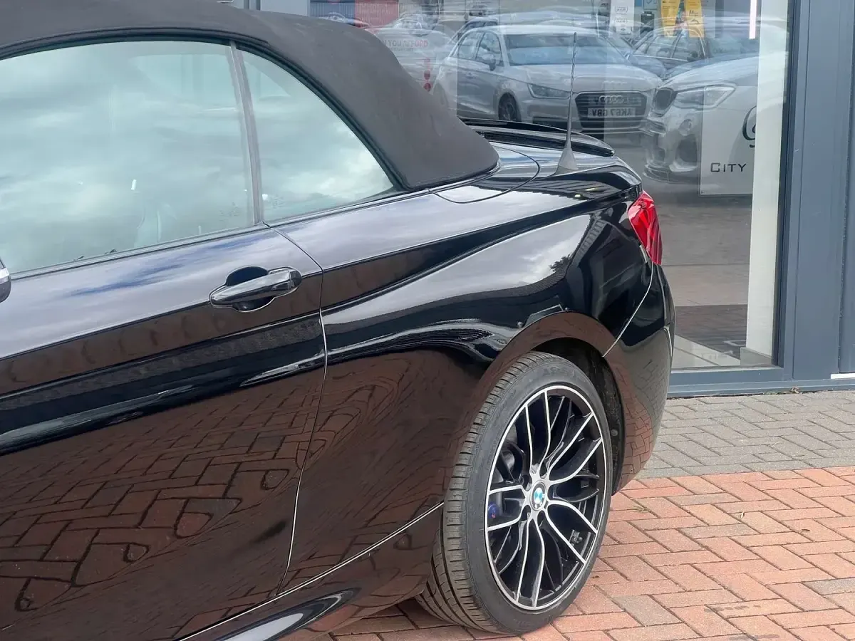 Used BMW 220 M Sport 2016 Black Cabriolet
