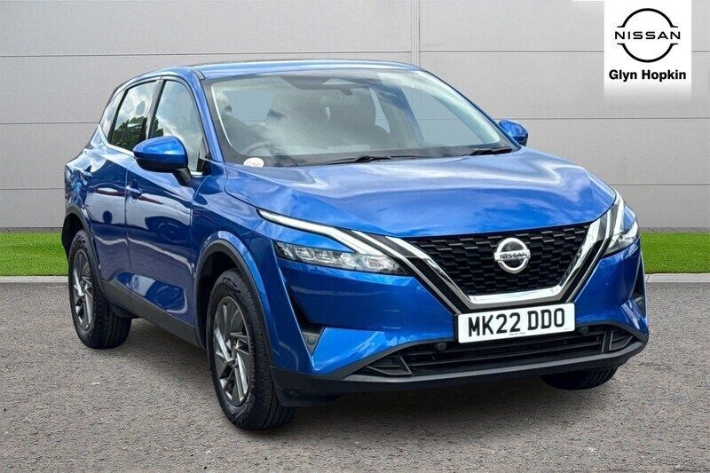 Blue Used 2022 Nissan Qashqai Acenta Premium SUV | £17,623 (Good price) - Image 1/4