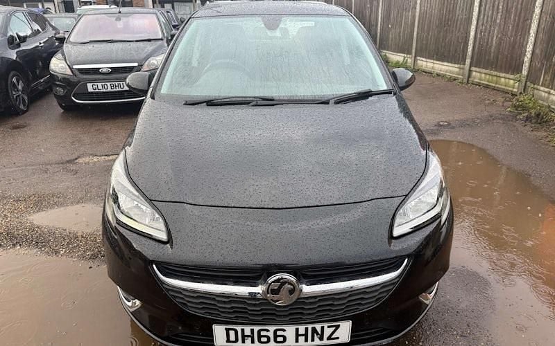 Used Vauxhall Corsa 90 HP (66 kW) 2017 Black Hatchback
