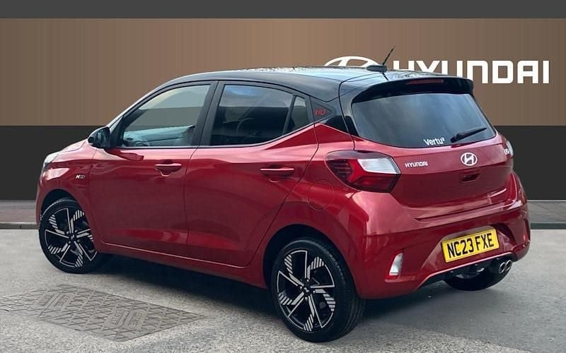 Used Hyundai i10 N Line 101 HP (74 kW) 2023 Red Hatchback