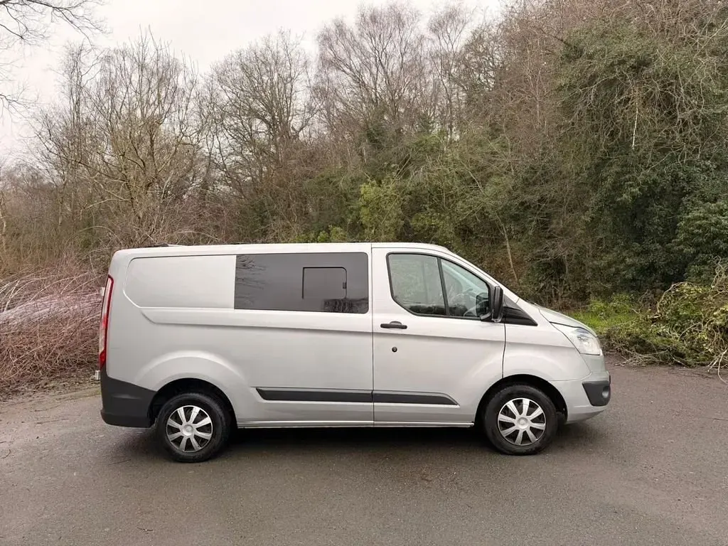 Used Ford Transit Custom Trend 100 HP (73 kW) 2016 Silver Van