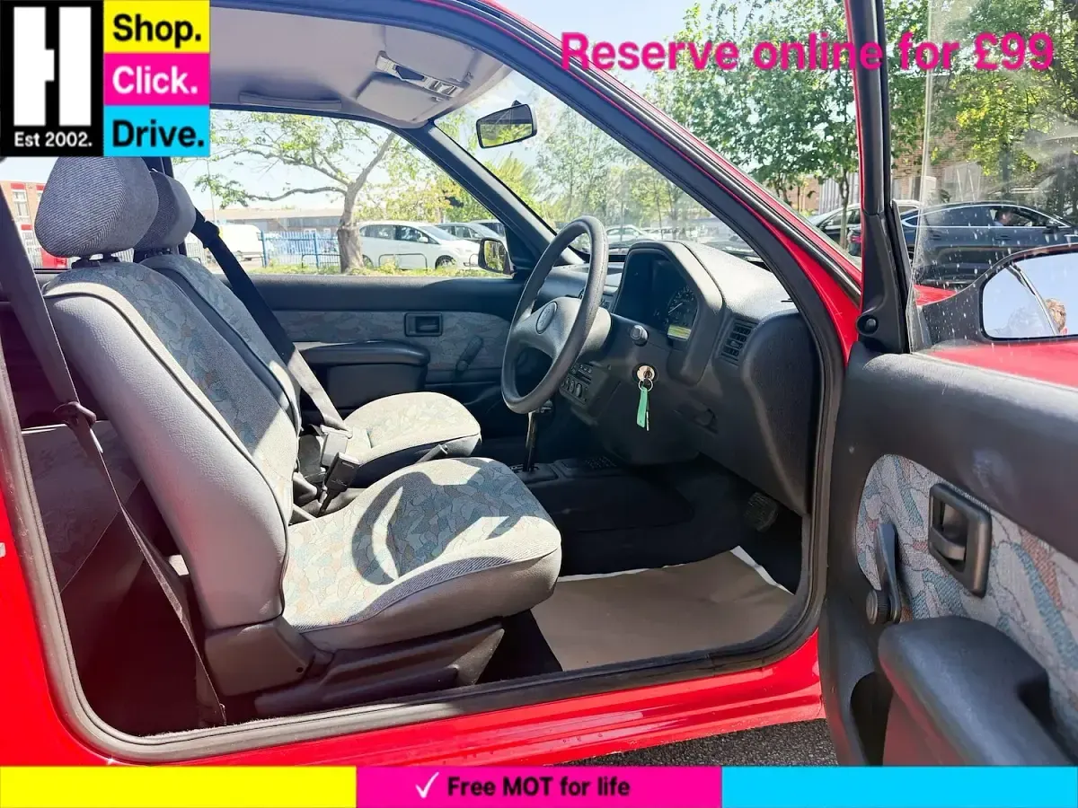 Used Peugeot 106 90 HP (66 kW) 1997 Red Hatchback