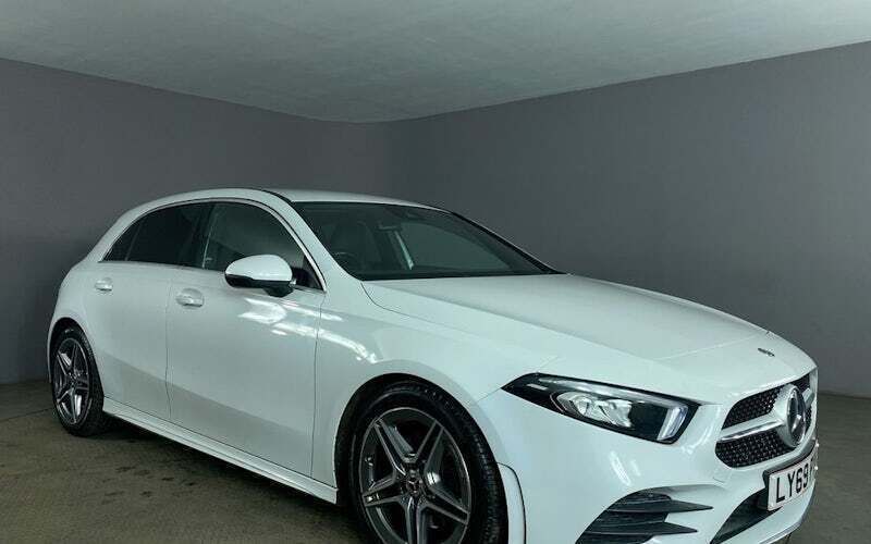 White Used 2020 Mercedes A180 AMG line Hatchback | £16,499 (Fair price) - Image 1/4