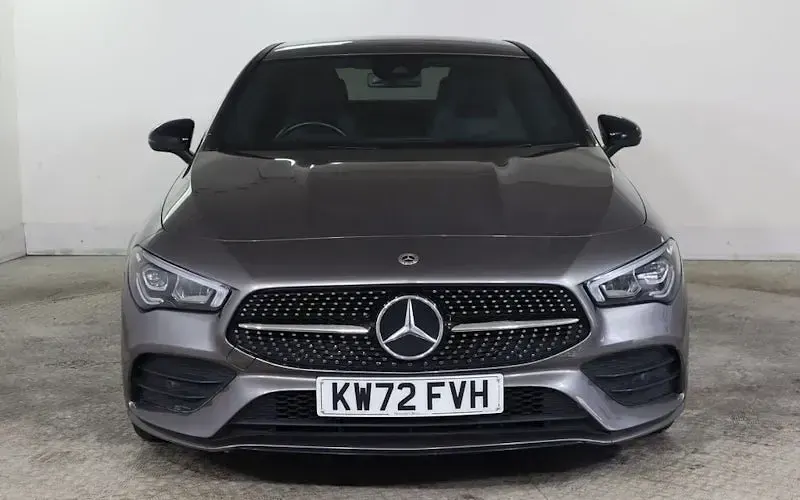 Used Mercedes CLA180 AMG line 136 HP (100 kW) 2022 Grey Coupe
