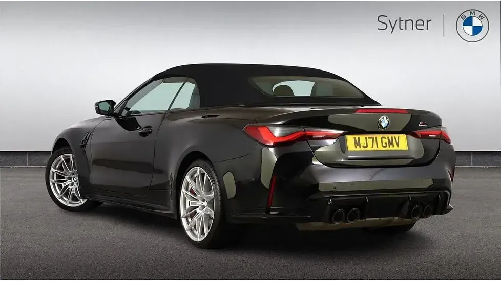 Used BMW M4 Cabriolet Competition Edition 503 HP (369 kW) 2021 Black Cabriolet