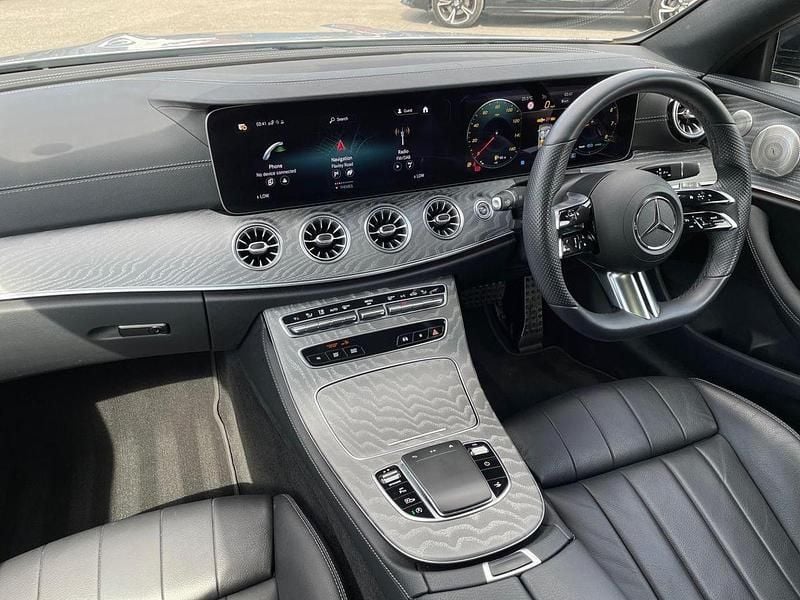 Used Mercedes E300 AMG line 268 HP (197 kW) 2021 Grey Coupe