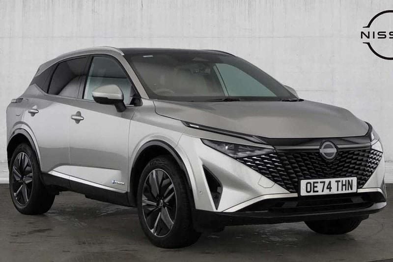 Silver Used 2024 Nissan Qashqai Tekna SUV | £28,023 (Expensive) - Image 1/4