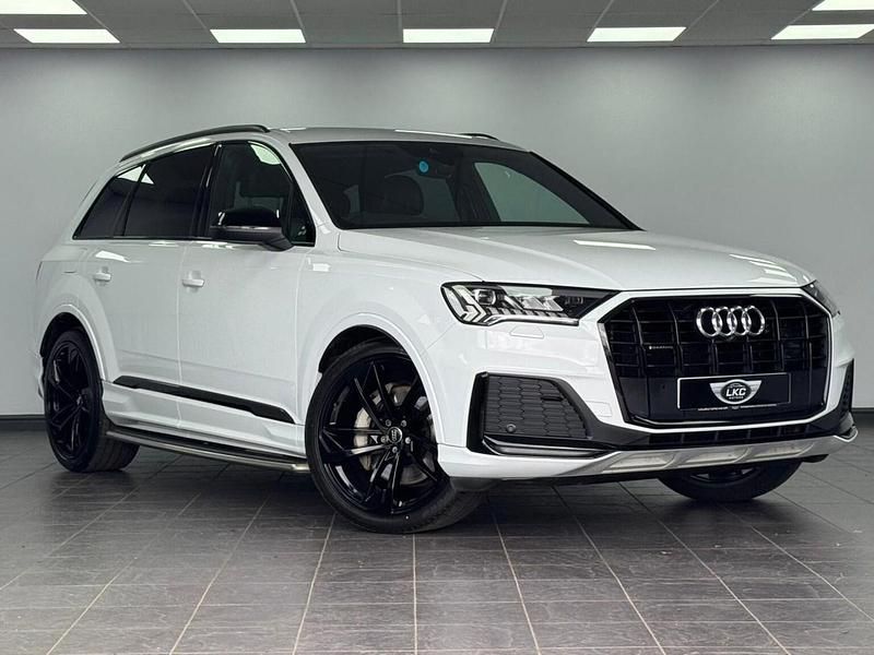 Used Audi Q7 Black Edition 286 HP (210 kW) 2020 White SUV