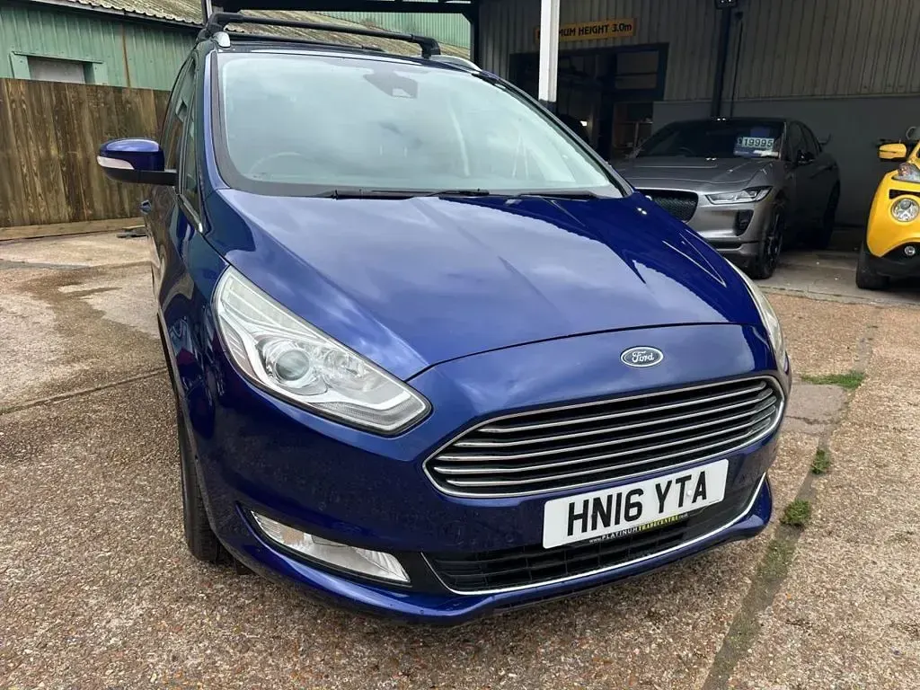 Used Ford Galaxy Titanium X 150 HP (110 kW) 2016 Blue MPV