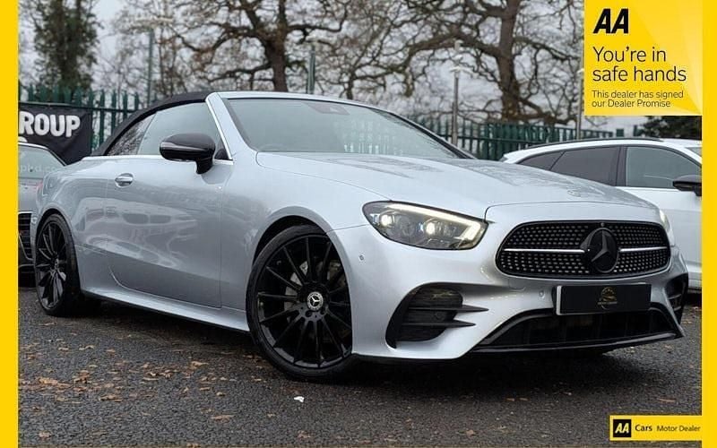 Used 2023 Mercedes E220 AMG line Cabriolet | £22,420 (Fair price) - Image 1/3