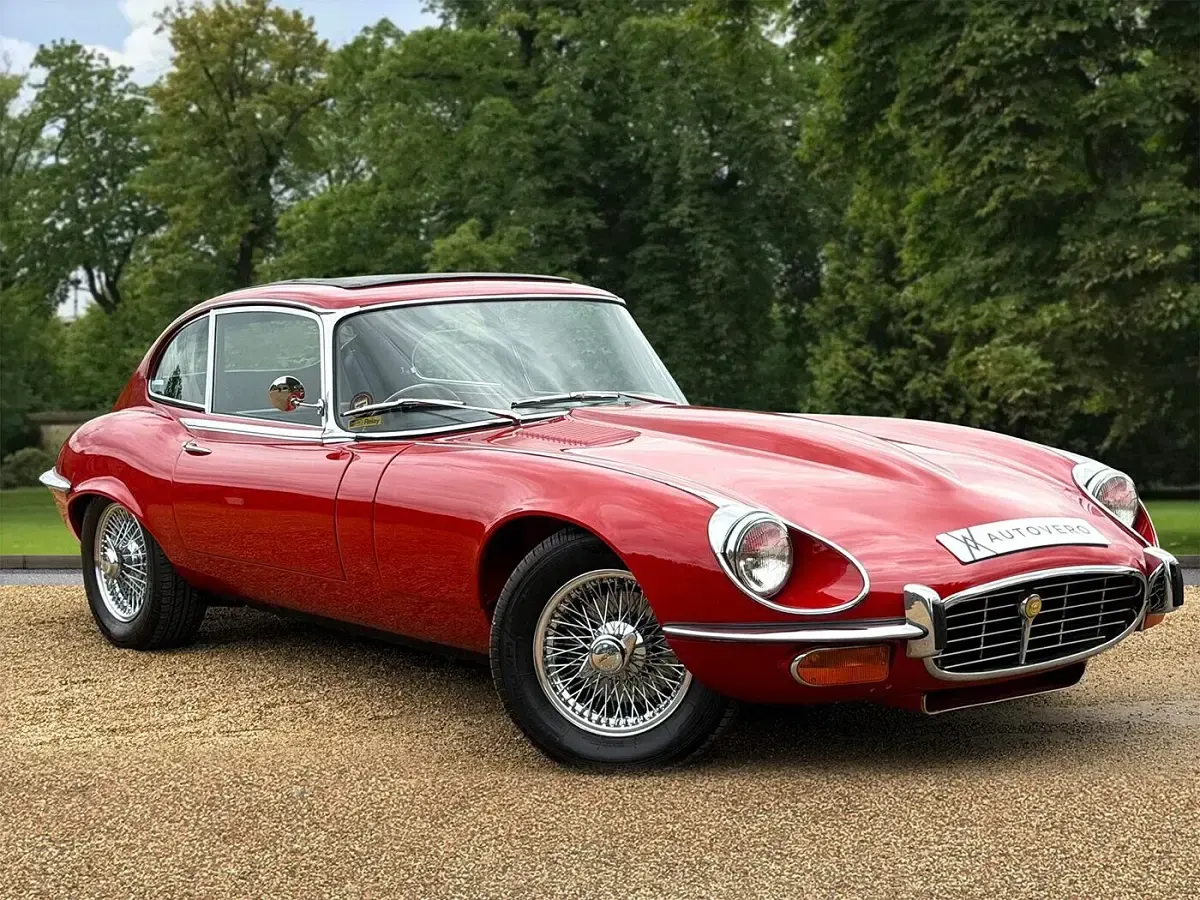 Used Jaguar E-Type 1973 Red Cabriolet