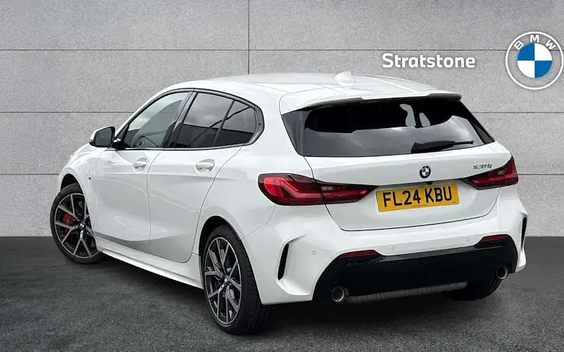 Used BMW 128 ti Shadowline 265 HP (194 kW) 2024 White Hatchback