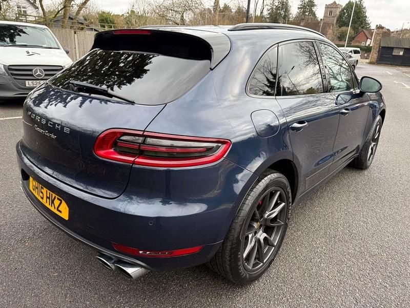 Used Porsche Macan Turbo 2015 Blue SUV