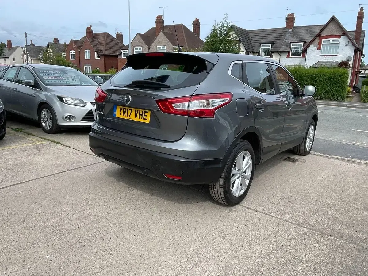 Used Nissan Qashqai Acenta 110 HP (80 kW) 2017 Grey SUV