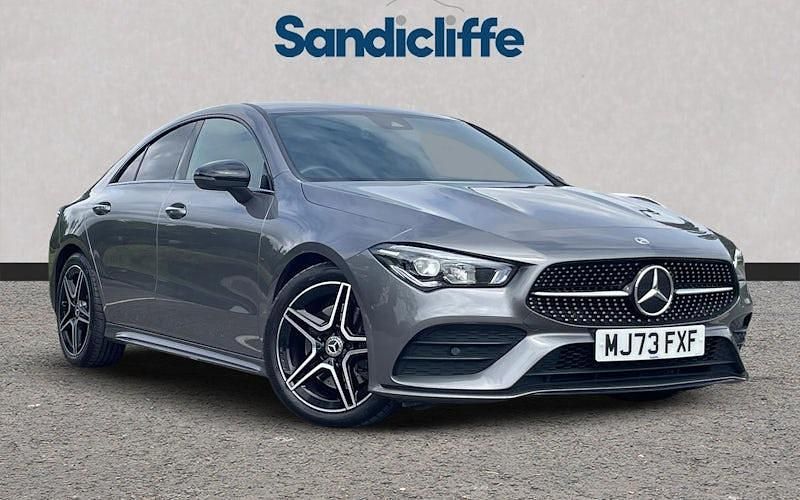 Manufaktur magno mountain grey Used 2023 Mercedes CLA220 Executive Sedan | £27,684 (Fair price) - Image 1/4