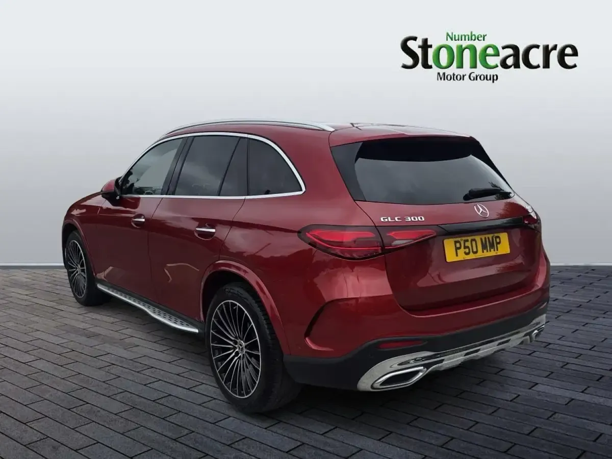 Used Mercedes GLC300e AMG line 2023 Red SUV