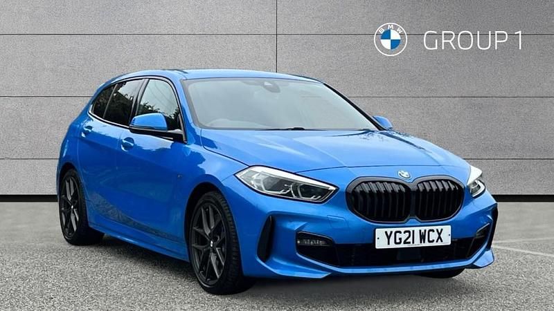 Used BMW 120 M Sport 190 HP (139 kW) 2021 Blue Hatchback